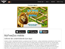 Tablet Screenshot of myfreezoo.dk